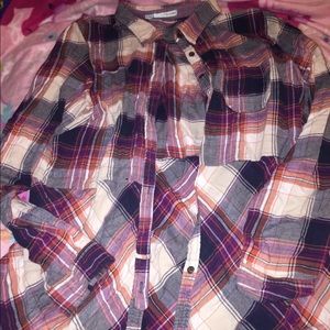 Button up long sleeve Maurice’s shirt